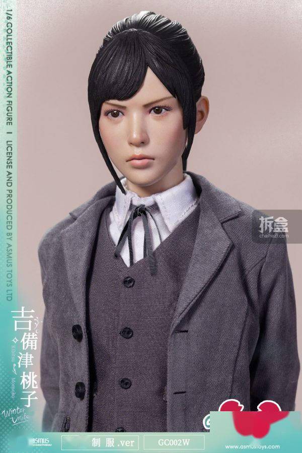 ASMUS TOYS阿司马 吉备津桃子 冬季制服版 1/6可动人偶