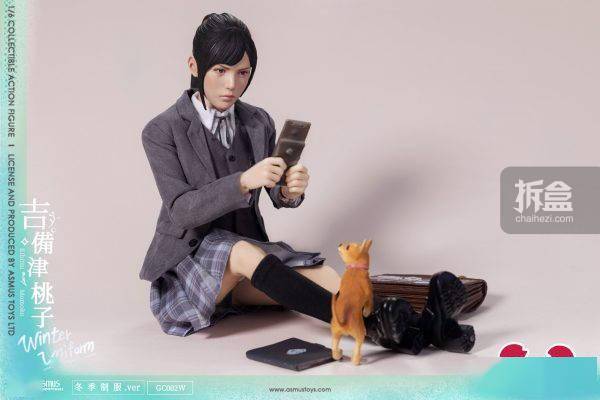 ASMUS TOYS阿司马 吉备津桃子 冬季制服版 1/6可动人偶