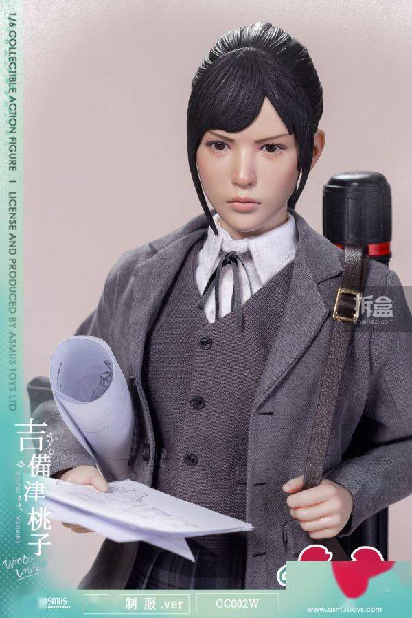 ASMUS TOYS阿司马 吉备津桃子 冬季制服版 1/6可动人偶